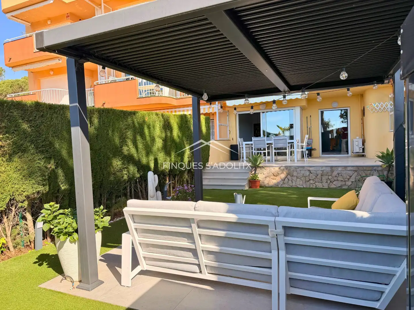 Terrassa de Planta baixa en venda en Castell d'Aro, Platja d'Aro i s'Agaró amb Aire condicionat, Calefacció i Jardí privat
