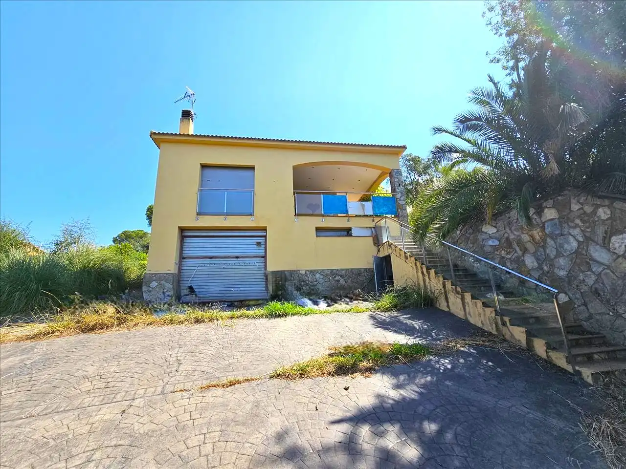 Vista exterior de Apartamento en venta en Caldes de Malavella con Jardín privado y Piscina