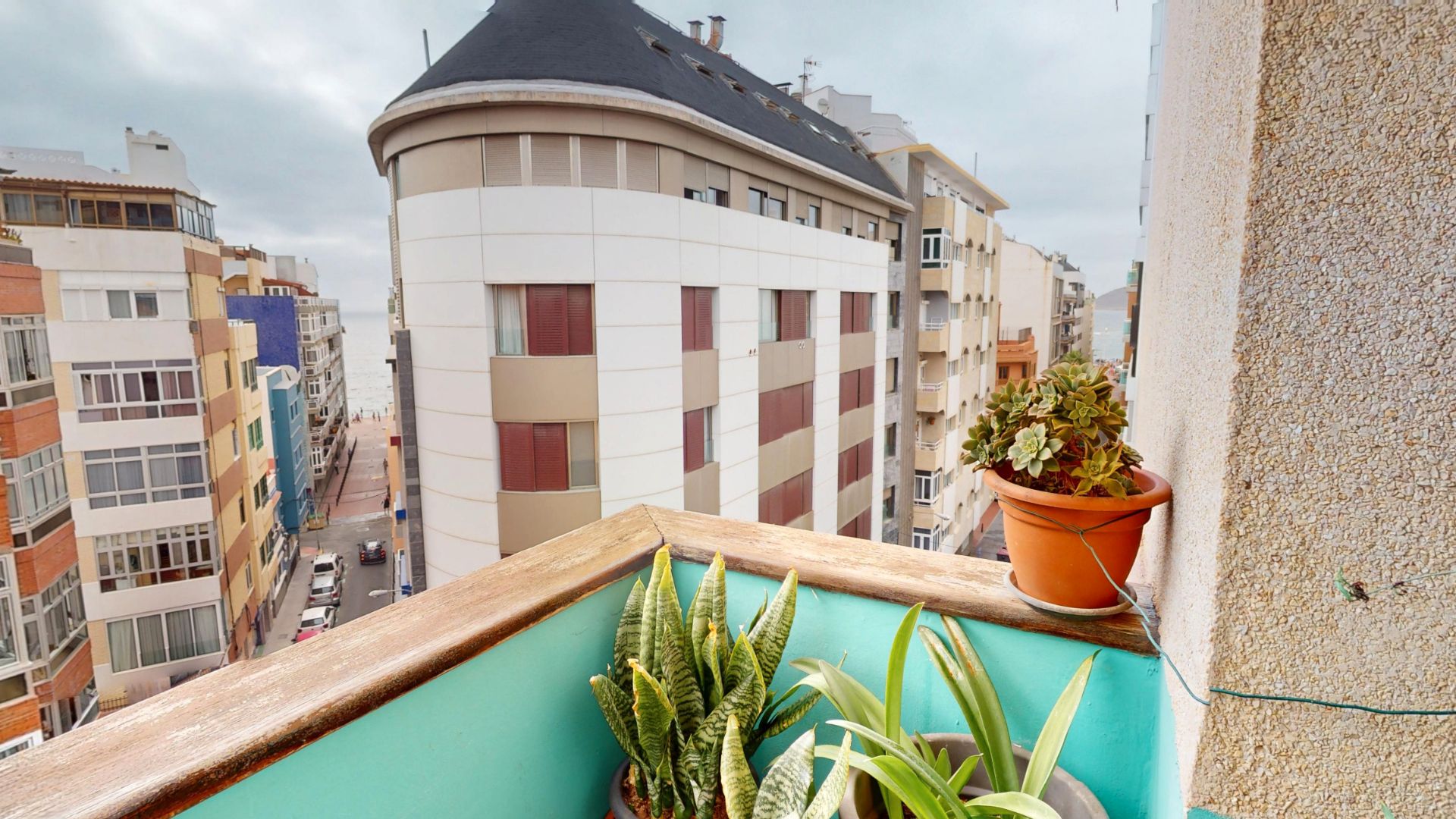 Terrasse von Dachboden zum verkauf in Las Palmas de Gran Canaria mit Parkett, Abstellraum und Möbliert