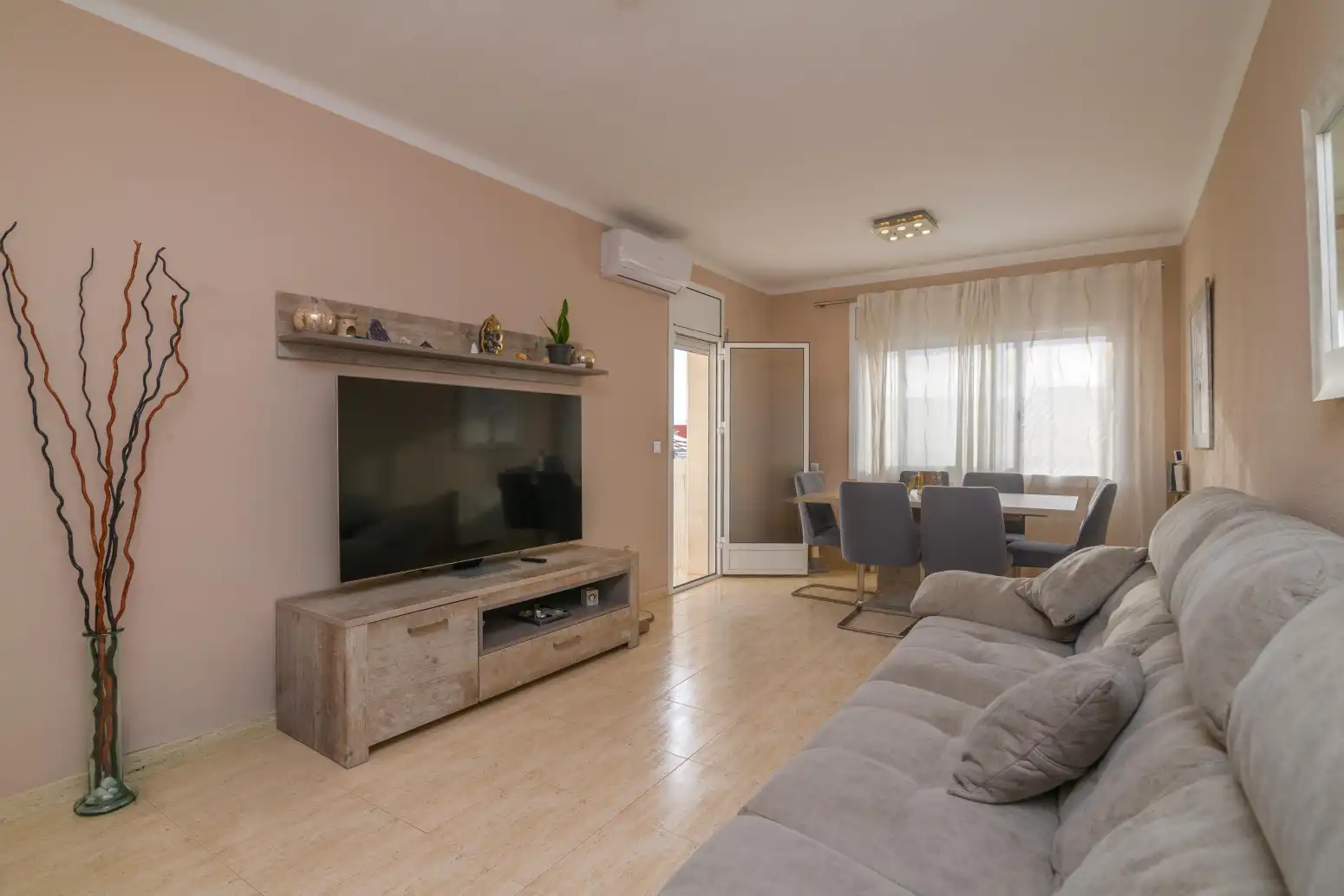 Living room of Attic for sale in La Gavarra