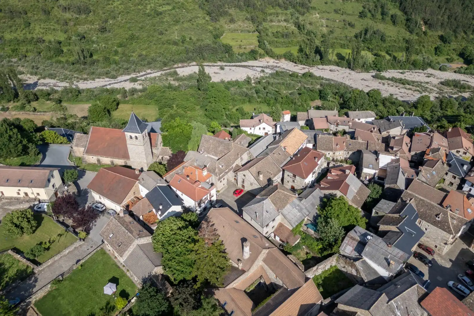 Exterior view of Residential for sale in Aragüés del Puerto