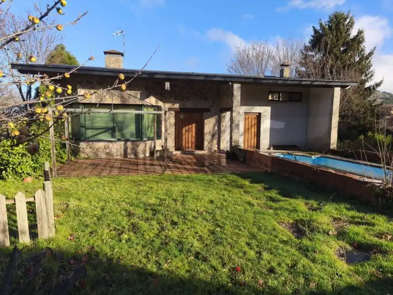 Exterior view of Houses for sale in El Espinar  with Heating, Private garden and Terrace