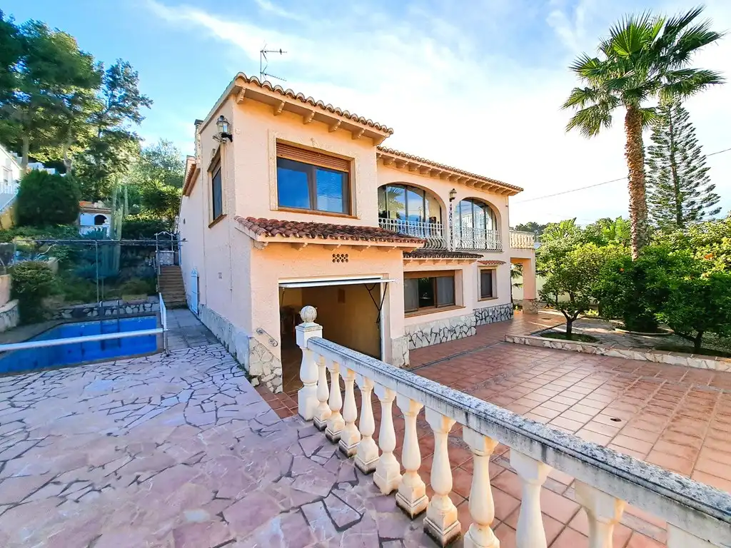 Exterior view of Houses for sale in Dénia  with Heating, Private garden and Terrace