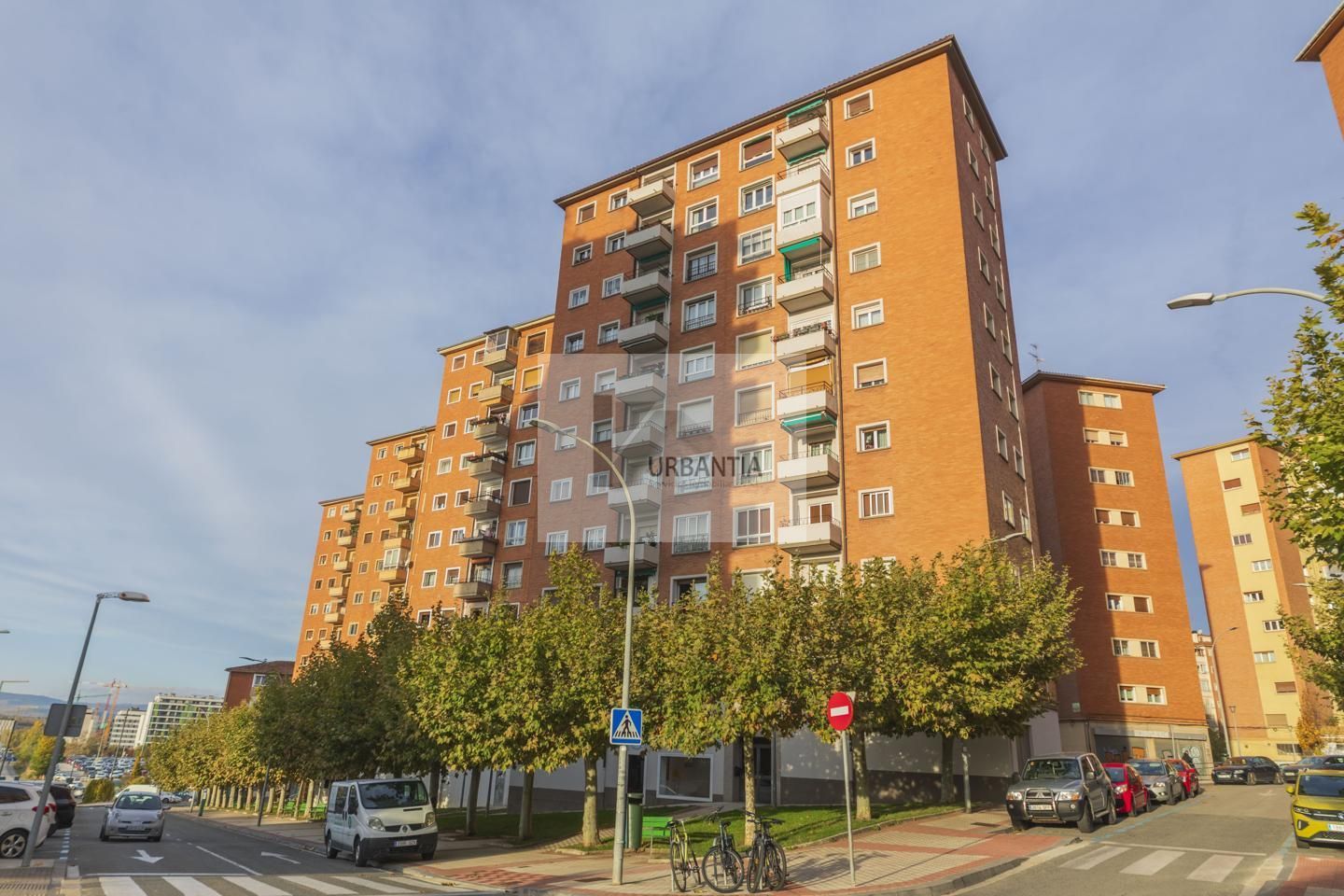 Exterior view of Flat for sale in  Pamplona / Iruña  with Heating, Parquet flooring and Terrace