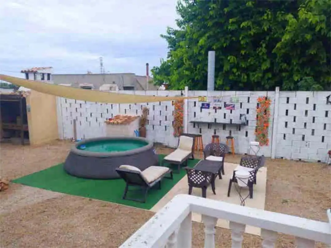 Terrassa de Casa o xalet en venda en Cullera amb Aire condicionat, Jardí privat i Terrassa
