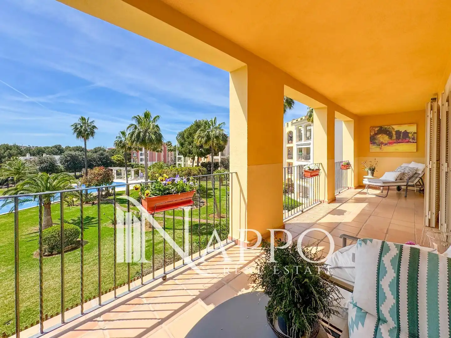 Außenansicht von Wohnung zum Verkauf in Calvià mit Klimaanlage, Heizung und Terrasse