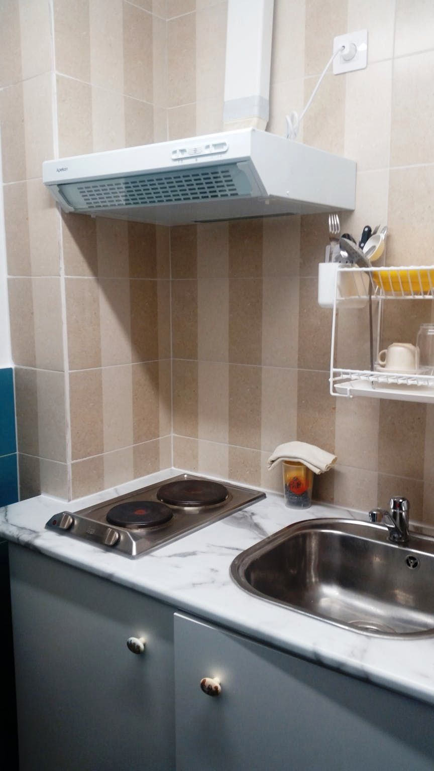 Kitchen of Flat to rent in  Barcelona Capital  with Air Conditioner, Heating and Washing machine
