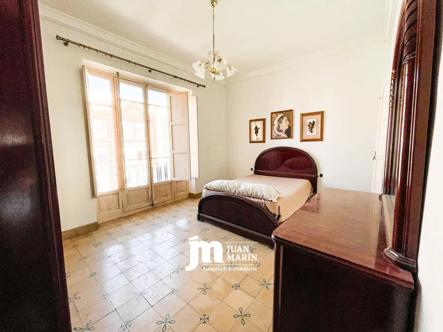 Bedroom of Flat for sale in Cieza  with Air Conditioner, Storage room and Balcony