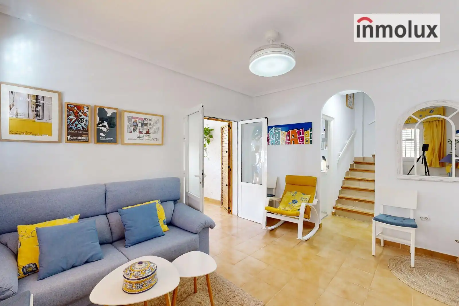 Living room of Detached homes for sale in Elche / Elx  with Air Conditioner, Heating and Private garden