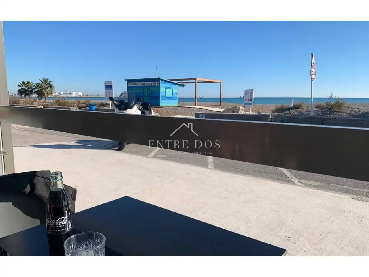 Terraza de Local en venta en Almazora / Almassora con Aire acondicionado y Alarma