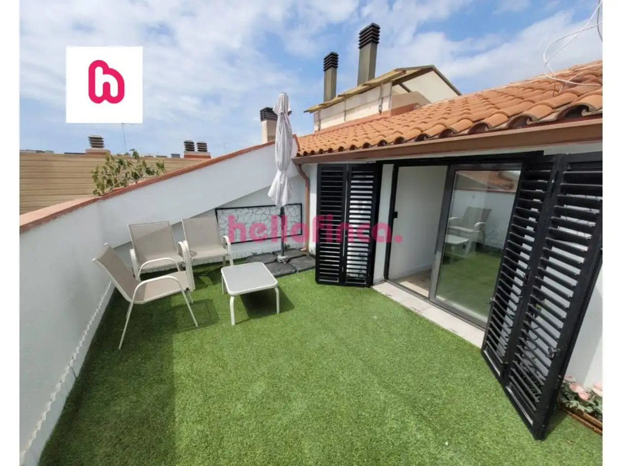 Terrace of Flat for sale in Pineda de Mar  with Heating, Parquet flooring and Terrace