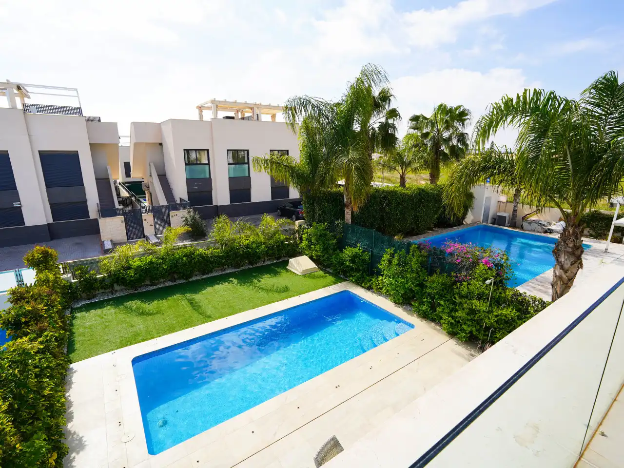 Swimming pool of Houses for sale in Rojales  with Air Conditioner, Heating and Private garden