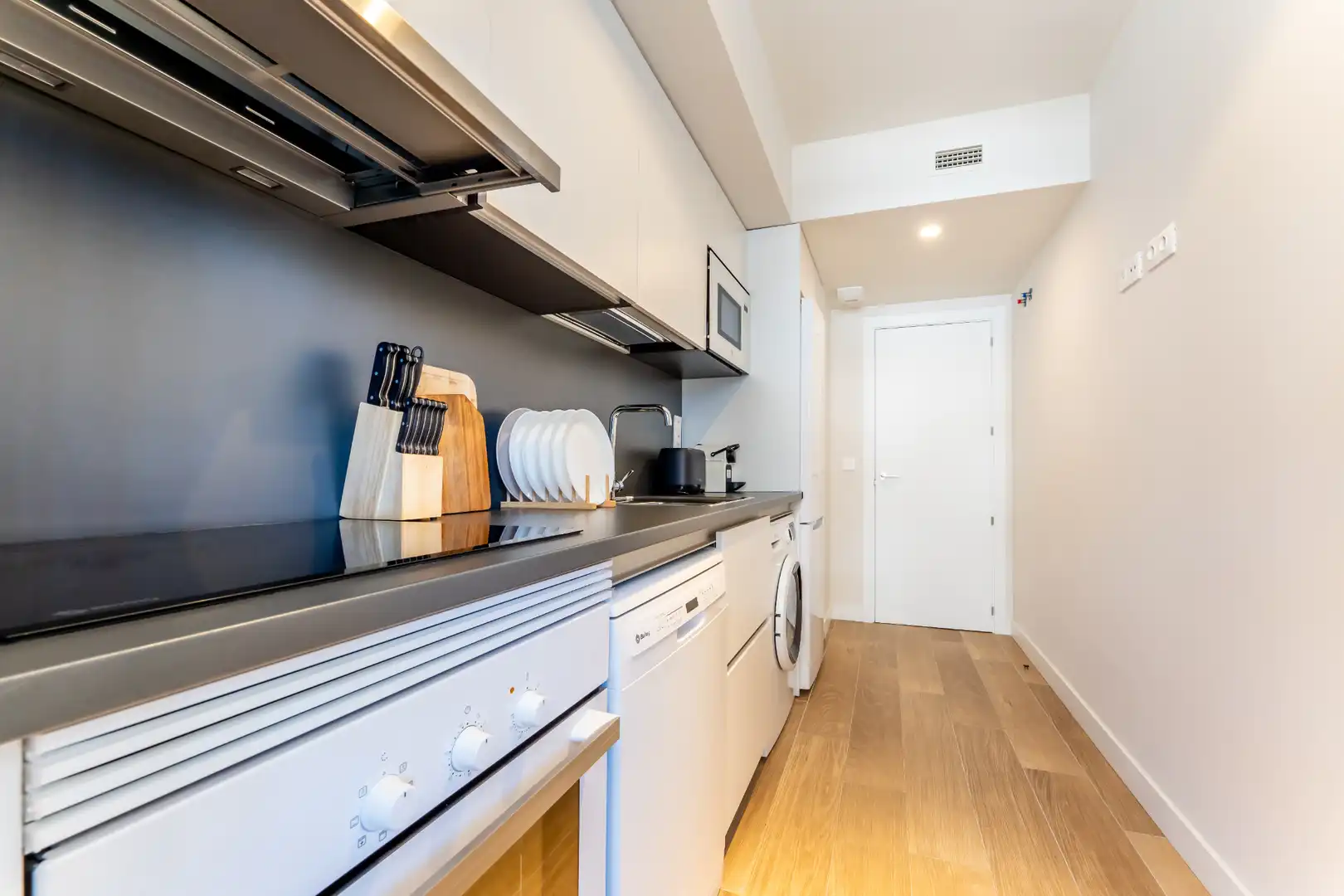 Cocina de Piso de alquiler en Valdemoro con Aire acondicionado, Calefacción y Trastero