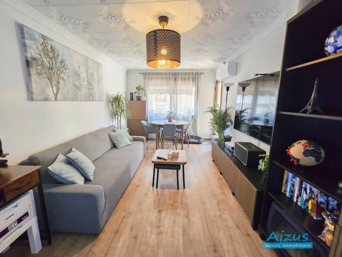 Sala de estar de Piso en venta en Ripollet con Aire acondicionado, Horno y Balcón