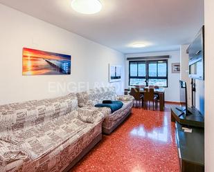 Living room of Apartment to rent in  Valencia Capital  with Air Conditioner, Heating and Private garden