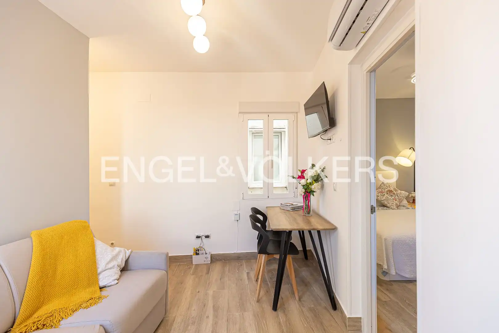 Terrasse von Wohnung zur Miete in Madrid mit Klimaanlage, Heizung und Möbliert