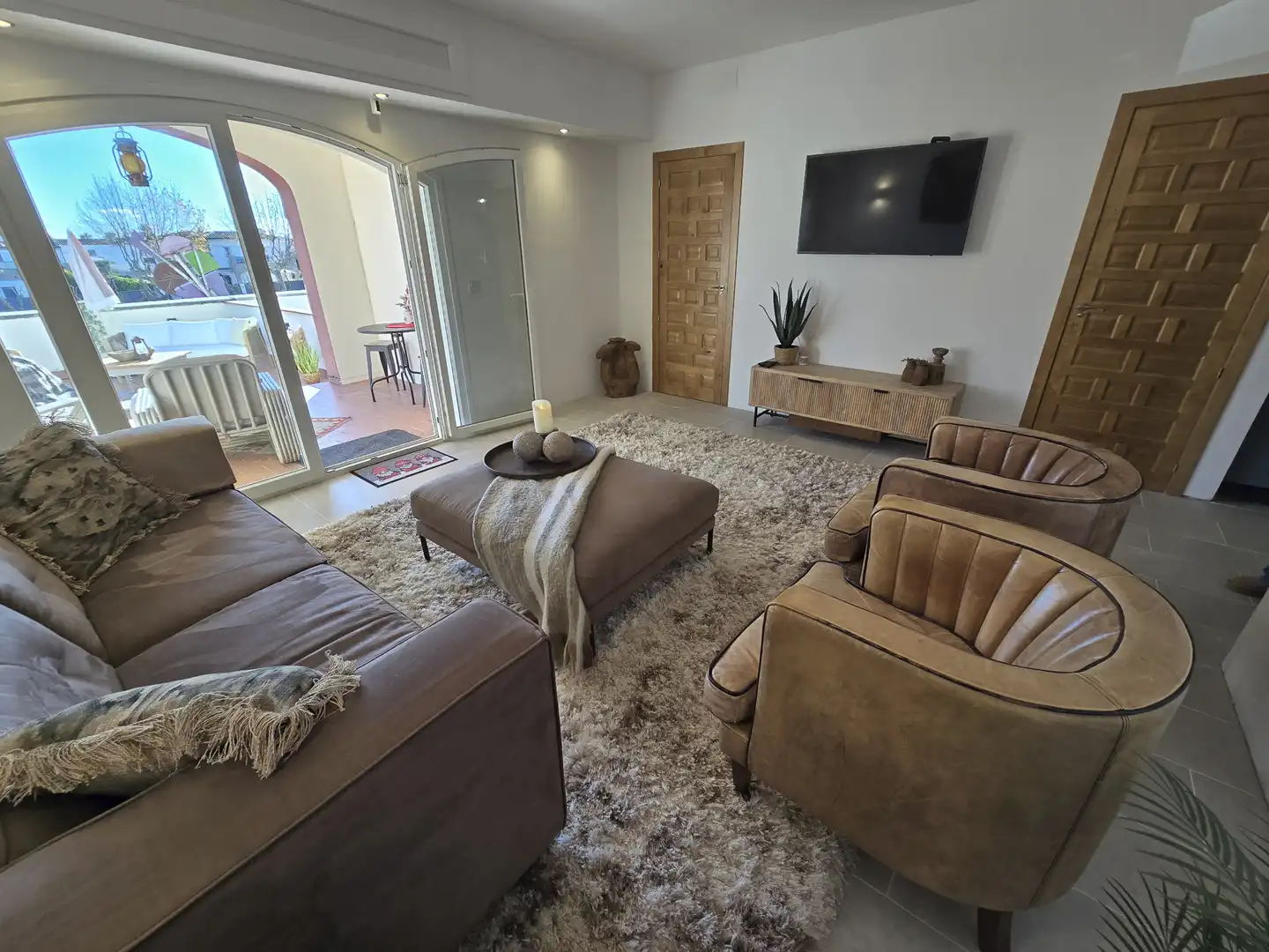 Sala d'estar de Pis en venda en Empuriabrava amb Terrassa