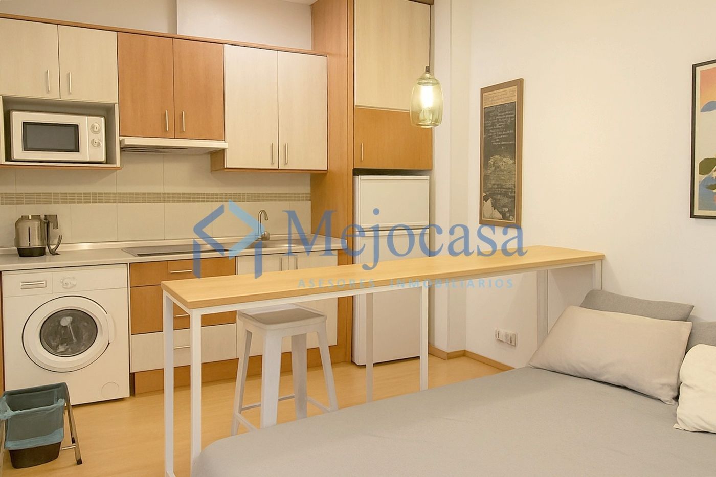 Bedroom of Apartment for sale in  Madrid Capital  with Air Conditioner, Heating and Furnished