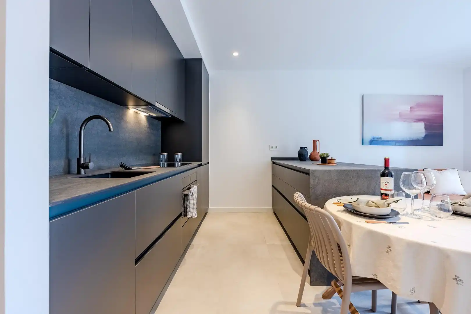 Cocina de Piso en venta en Barcelona con Aire acondicionado, Calefacción y Parquet