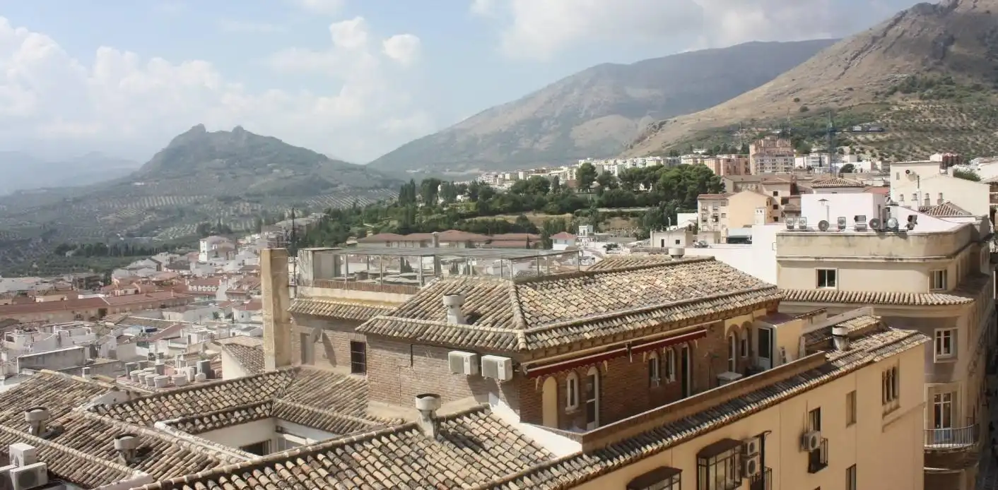 Exterior view of Flat for sale in  Jaén Capital  with Community pool