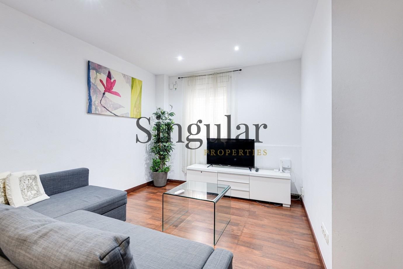 Living room of House or chalet for sale in  Barcelona Capital  with Air Conditioner, Heating and Private garden