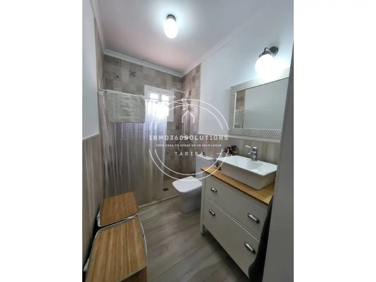 Baño de Casa o chalet en venta en Tarifa con Aire acondicionado, Jardín privado y Terraza