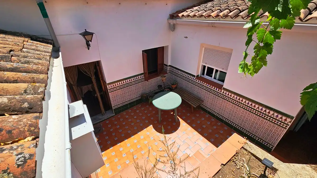 Terrassa de Casa o xalet en venda en Aroche amb Jardí privat i Traster