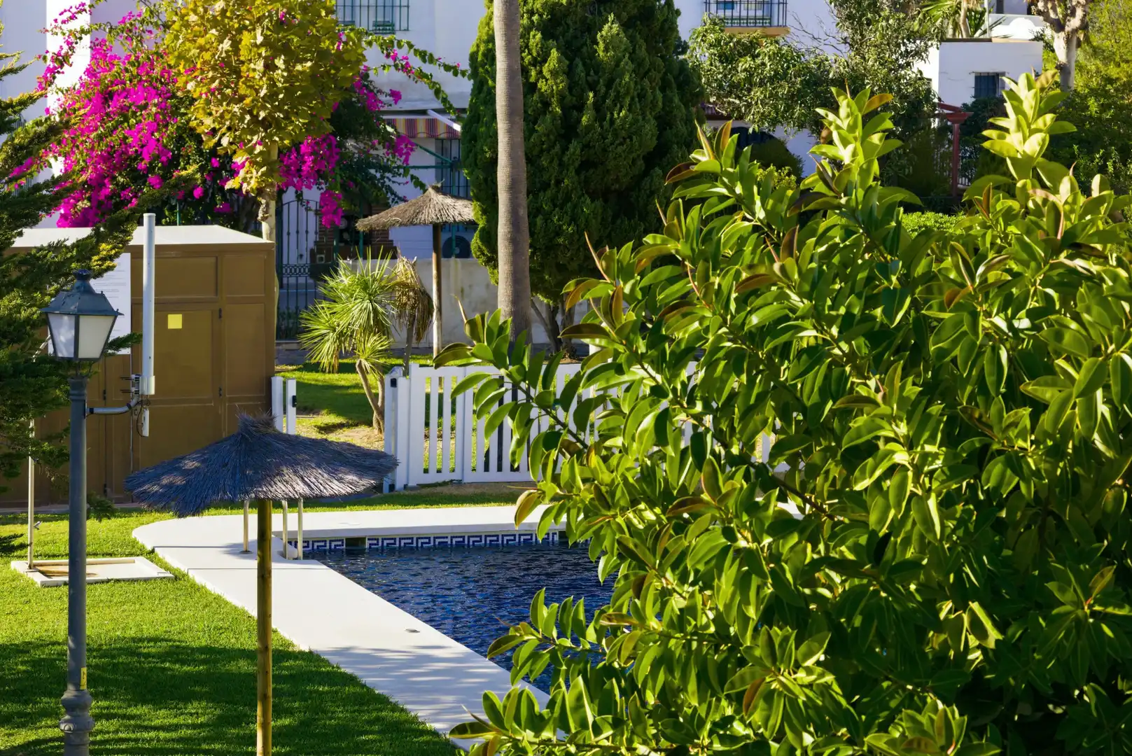 Jardín de Casa o chalet en venta en Casares con Jardín privado, Terraza y Piscina
