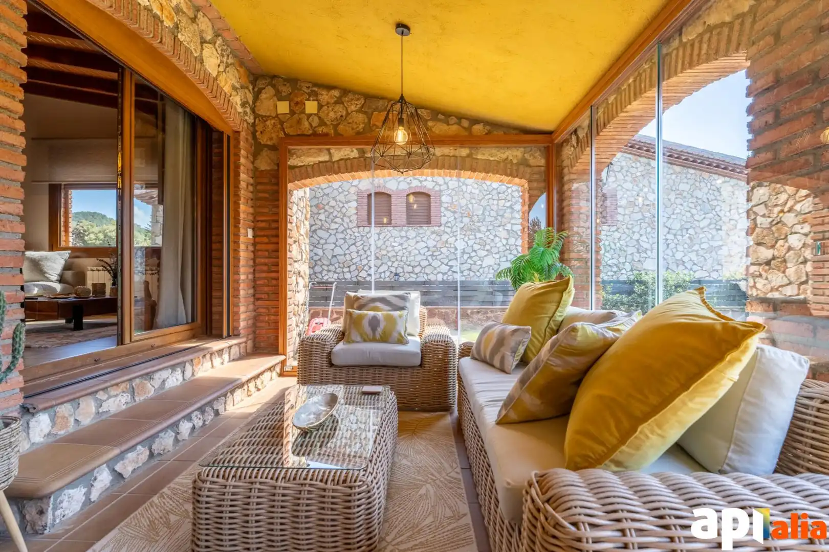 Terraza de Casa o chalet en venta en Prades con Calefacción, Jardín privado y Terraza