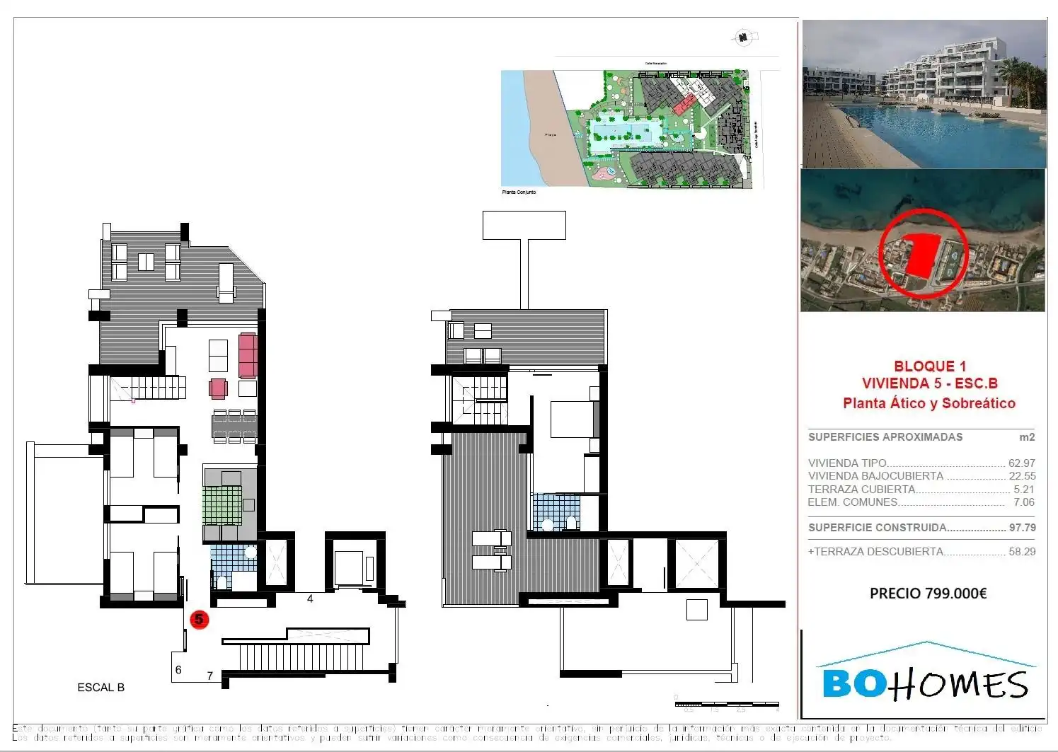 Attic for sale in Dénia  with Private garden, Terrace and Storage room