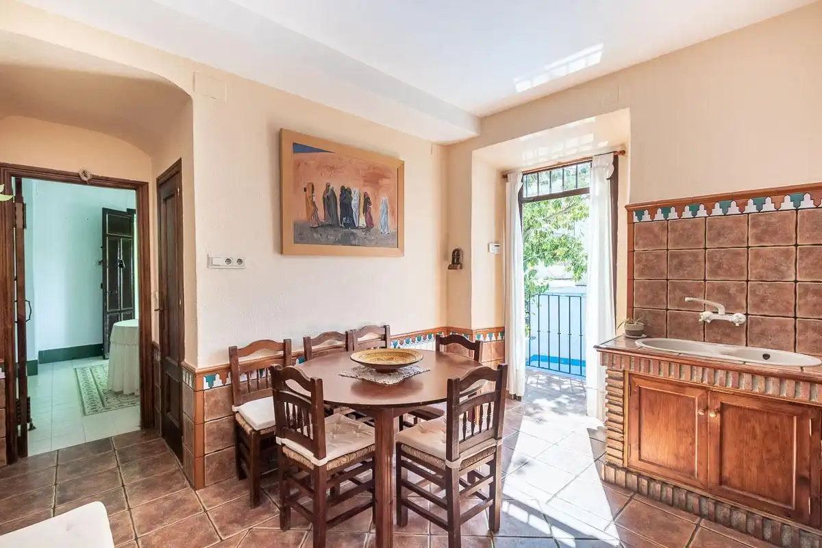 Dining room of Houses for sale in Granada  with Private garden, Terrace and Community pool