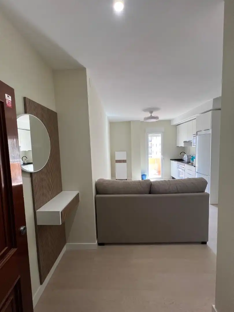 Wohnzimmer von Wohnung zur Miete in Jaén mit Klimaanlage, Möbliert und Ofen