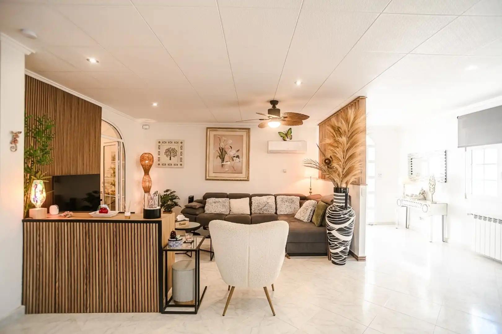 Living room of Houses for sale in San Fulgencio  with Air Conditioner, Heating and Private garden