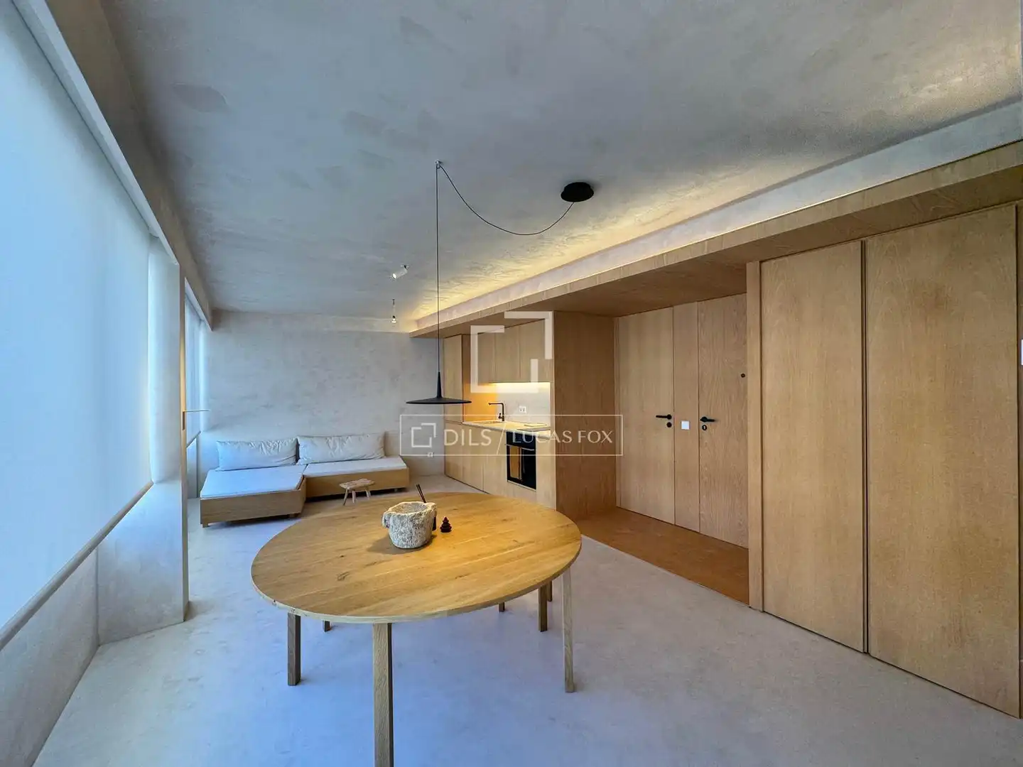 Living room of Flat for rent in  Palma de Mallorca  with Air Conditioner, Heating and Parquet flooring