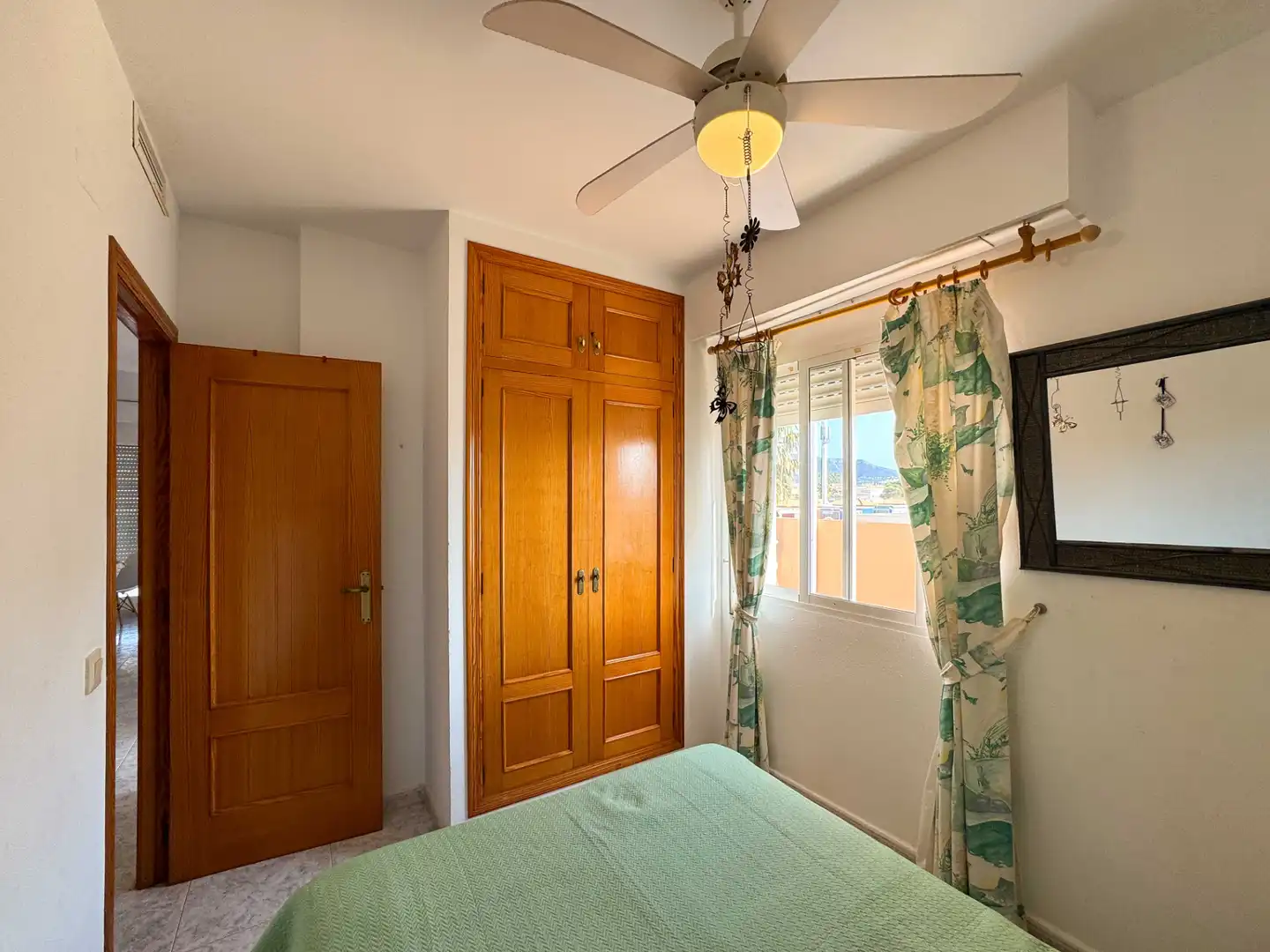 Bedroom of Apartments for rent in Dénia  with Air Conditioner, Terrace and Furnished