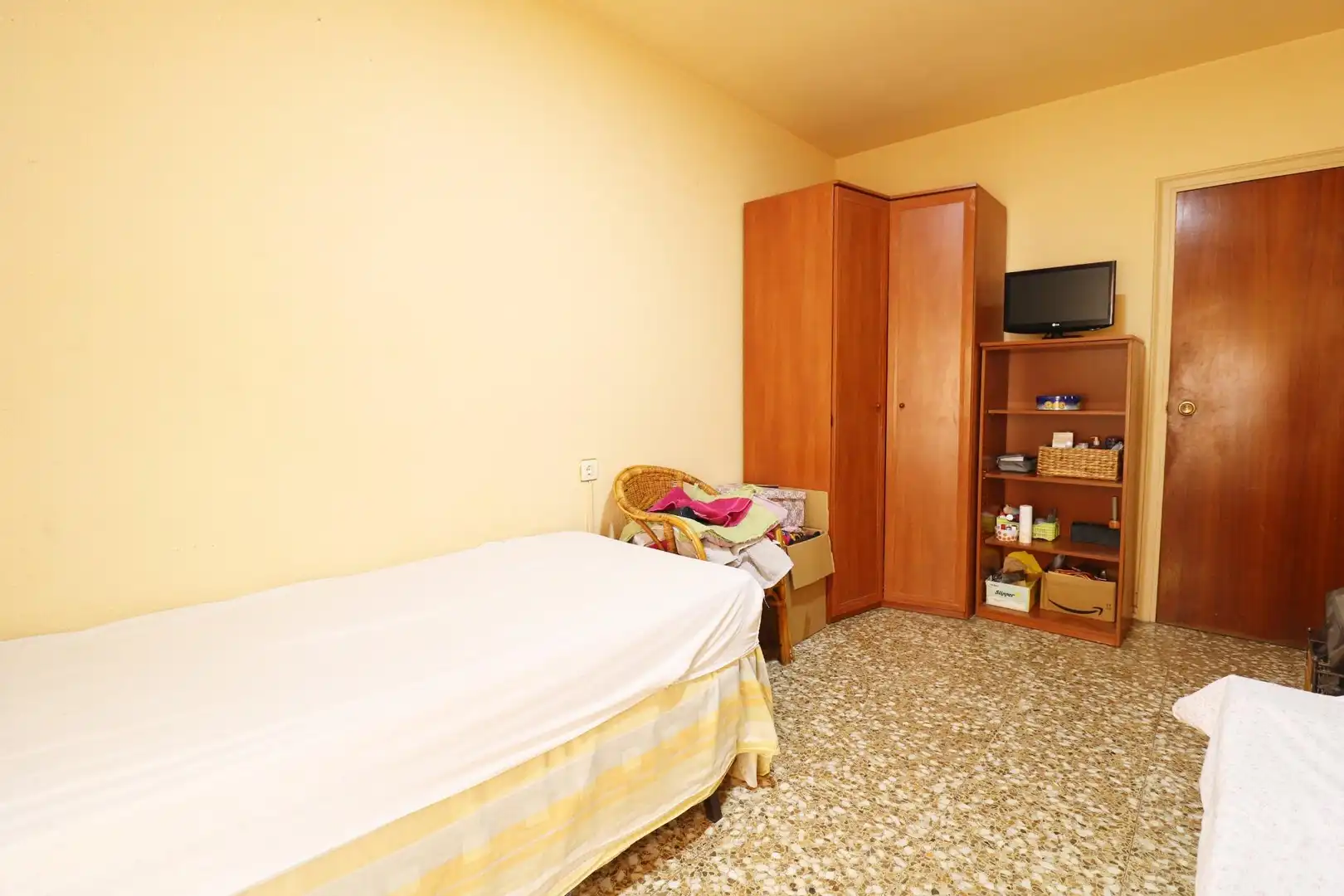 Schlafzimmer von Wohnung zum Verkauf in Elche / Elx mit Klimaanlage, Möbliert und Balkon