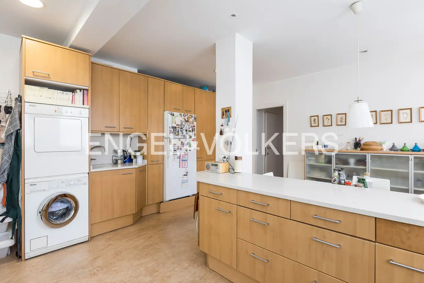 Kitchen of Flat for sale in Madrid  with Air Conditioner, Heating and Parquet flooring