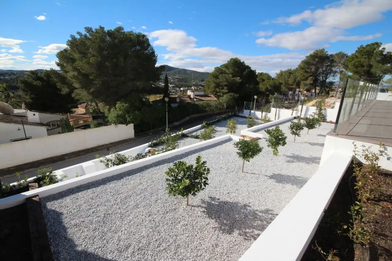 Jardí de Casa o xalet en venda en Jávea / Xàbia amb Aire condicionat, Jardí privat i Piscina