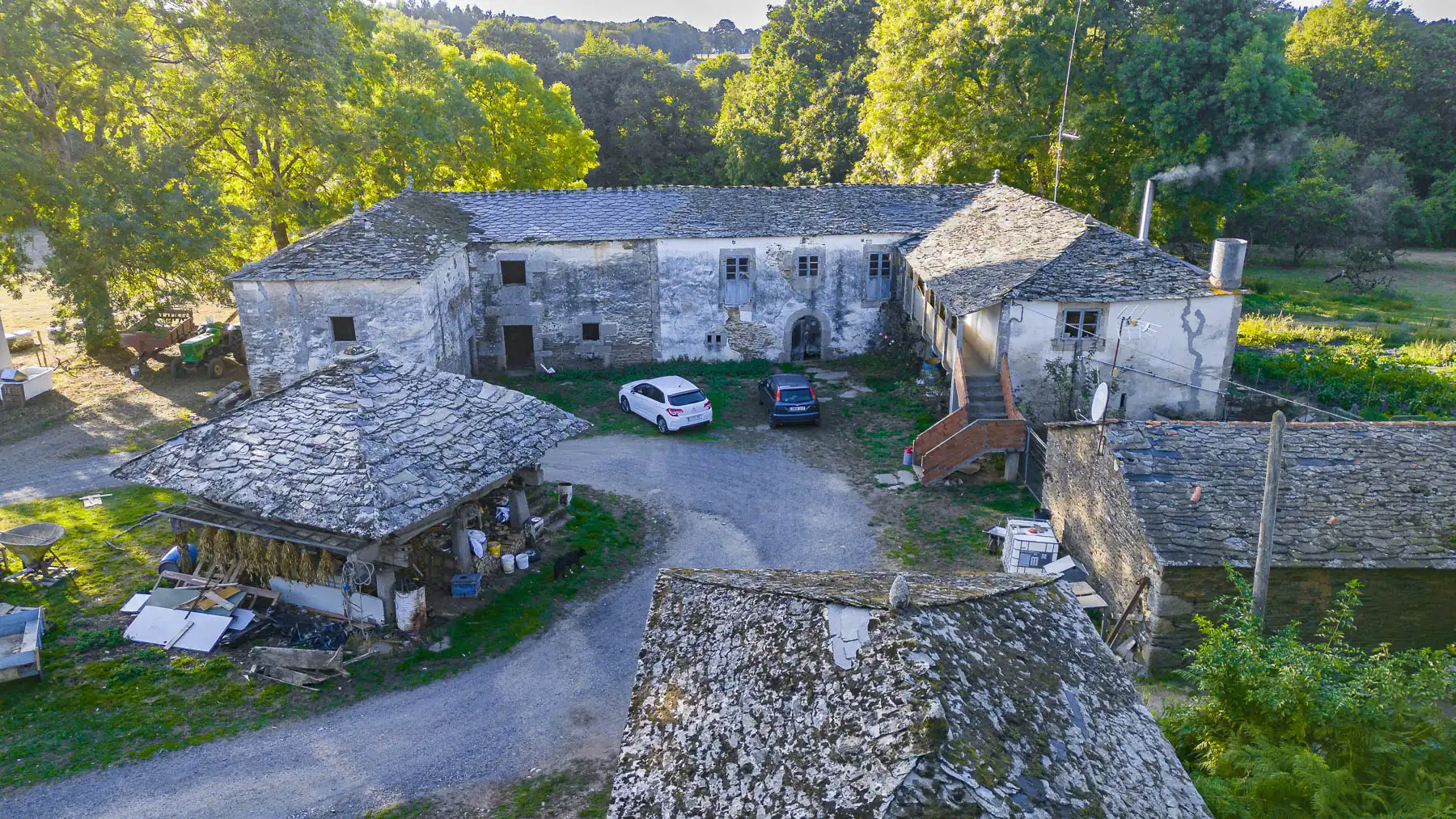 Vista exterior de Finca rústica en venta en Outeiro de Rei