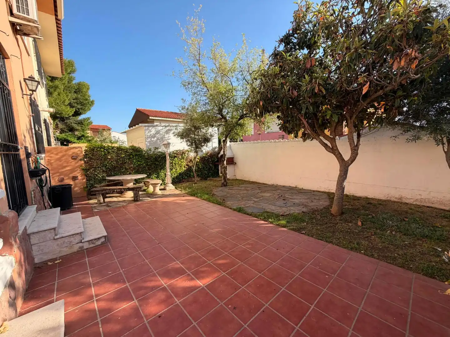 Garden of Houses for sale in Ontígola  with Air Conditioner, Heating and Private garden