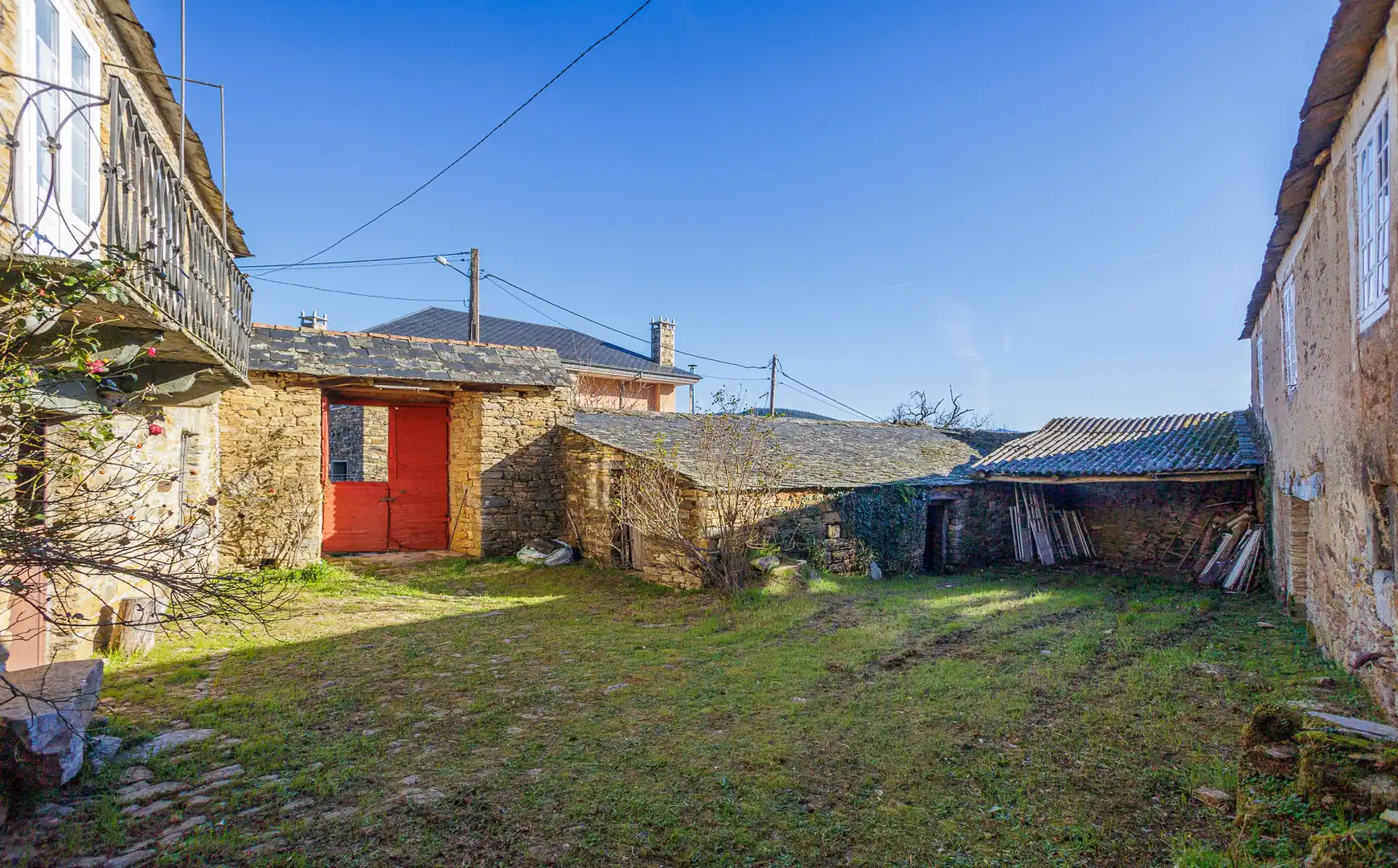 Vista exterior de Finca rústica en venda en Becerreá