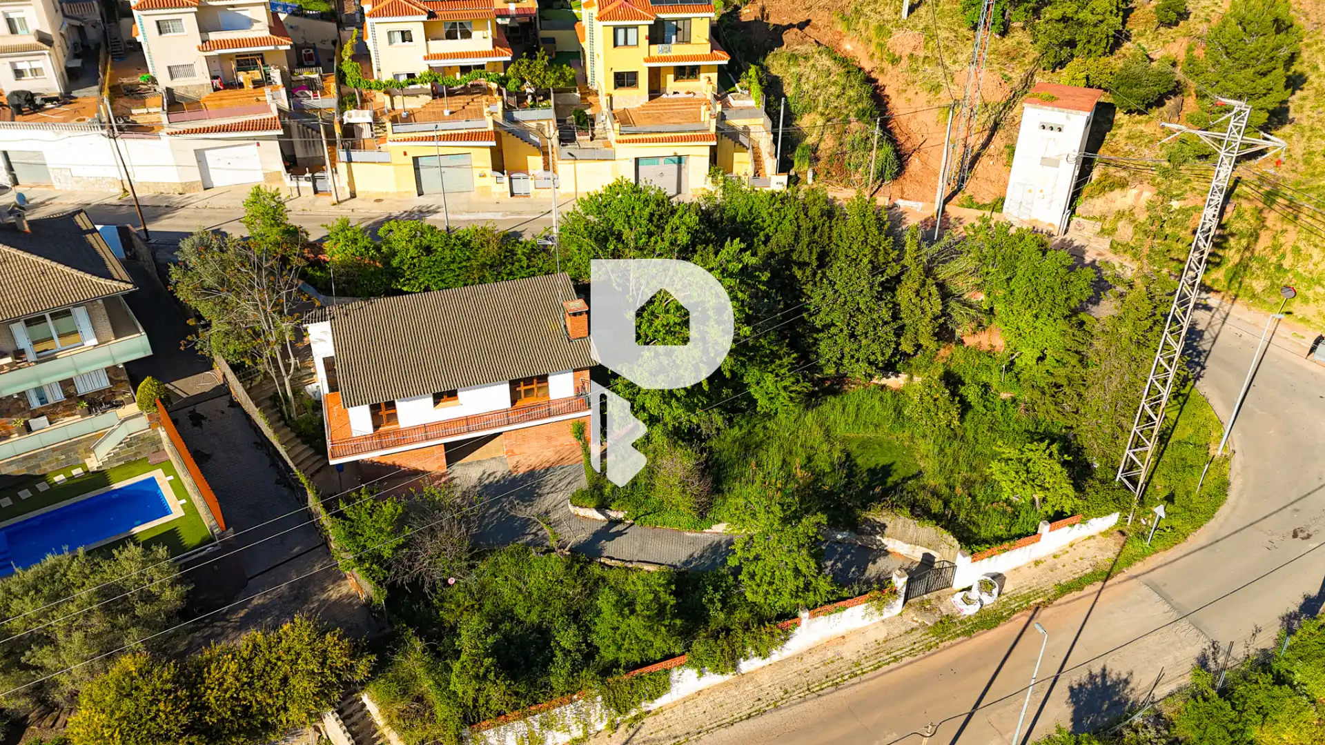 Houses for sale in Vallirana  with Air Conditioner, Heating and Private garden