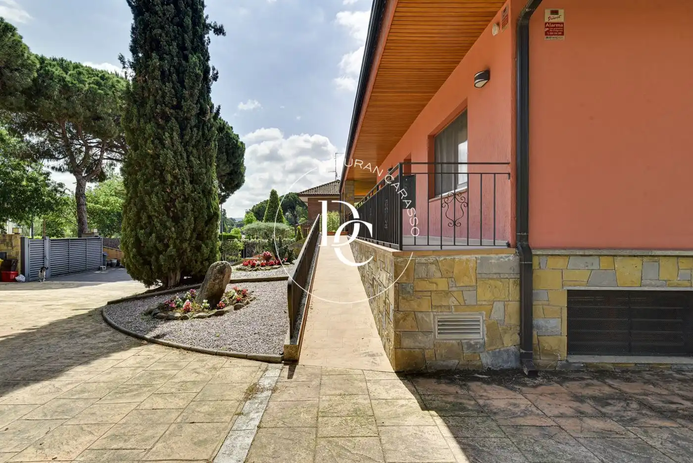 Exterior view of Houses for sale in Cardedeu  with Heating, Private garden and Furnished