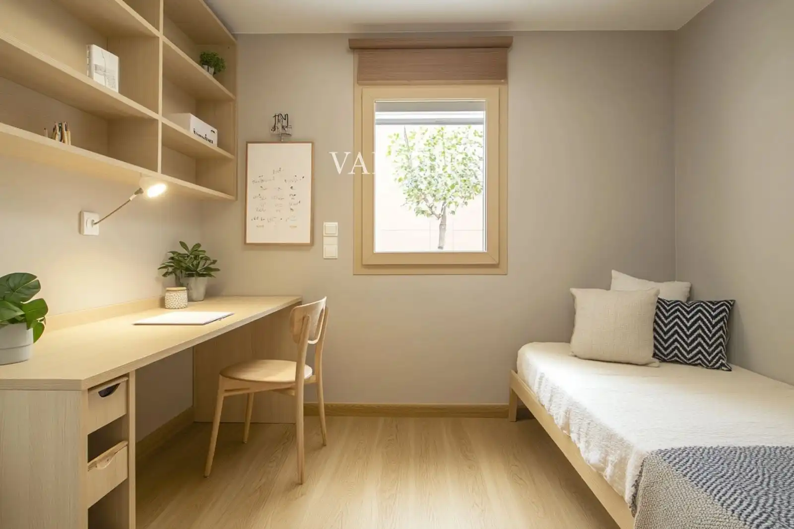 Schlafzimmer von Wohnung zum Verkauf in Madrid mit Möbliert