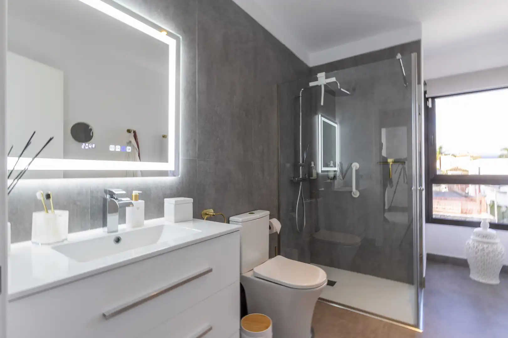 Bathroom of Houses for sale in Santa Úrsula  with Air Conditioner, Heating and Private garden