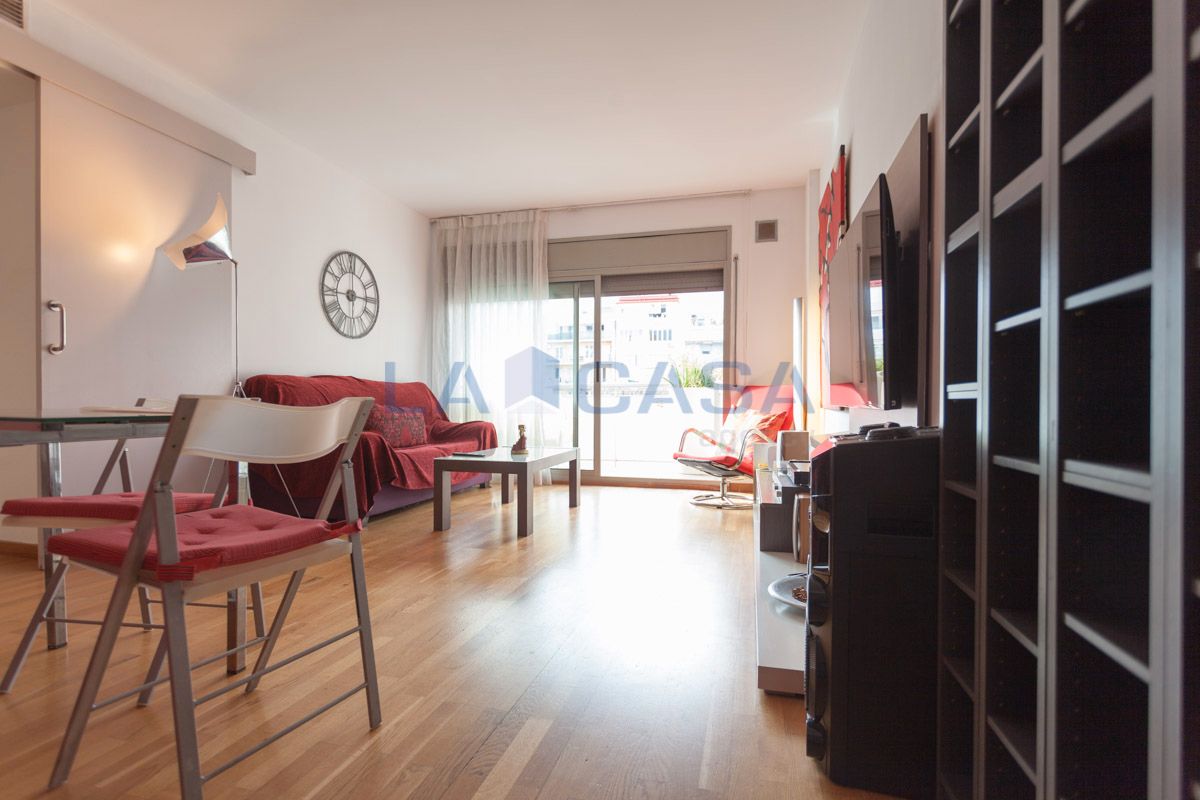 Sala de estar de Piso en venta en  Barcelona Capital con Terraza