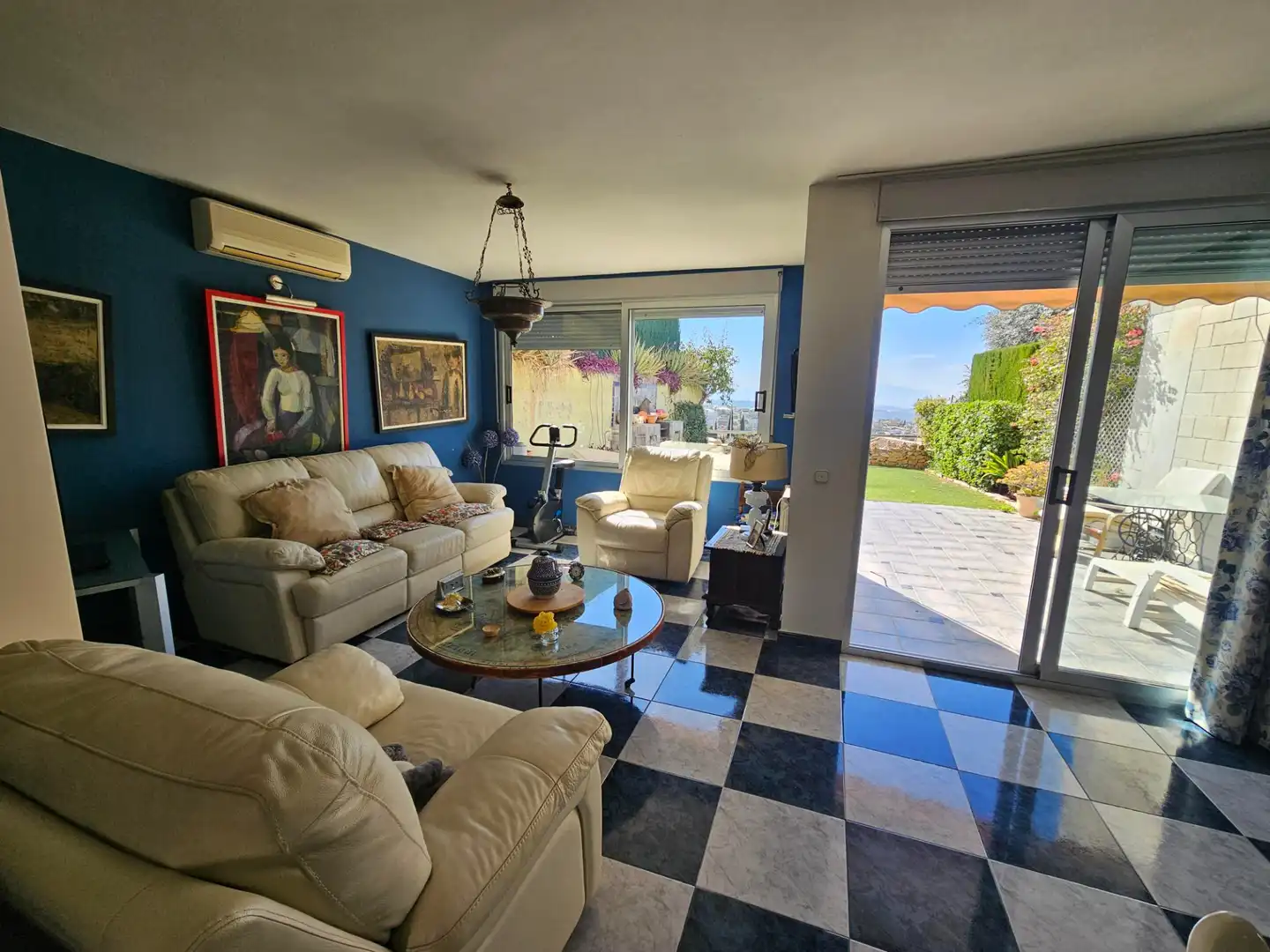 Sala de estar de Casa adosada en venta en Molina de Segura con Aire acondicionado, Calefacción y Terraza