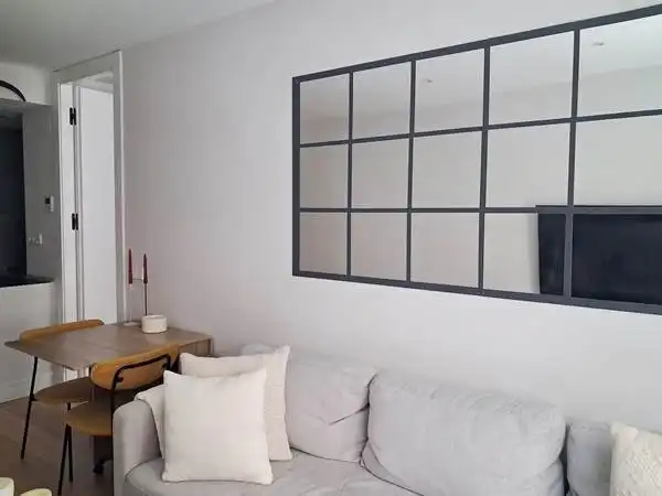 Sala d'estar de Apartament en venda en Madrid amb Aire condicionat, Calefacció i Moblat