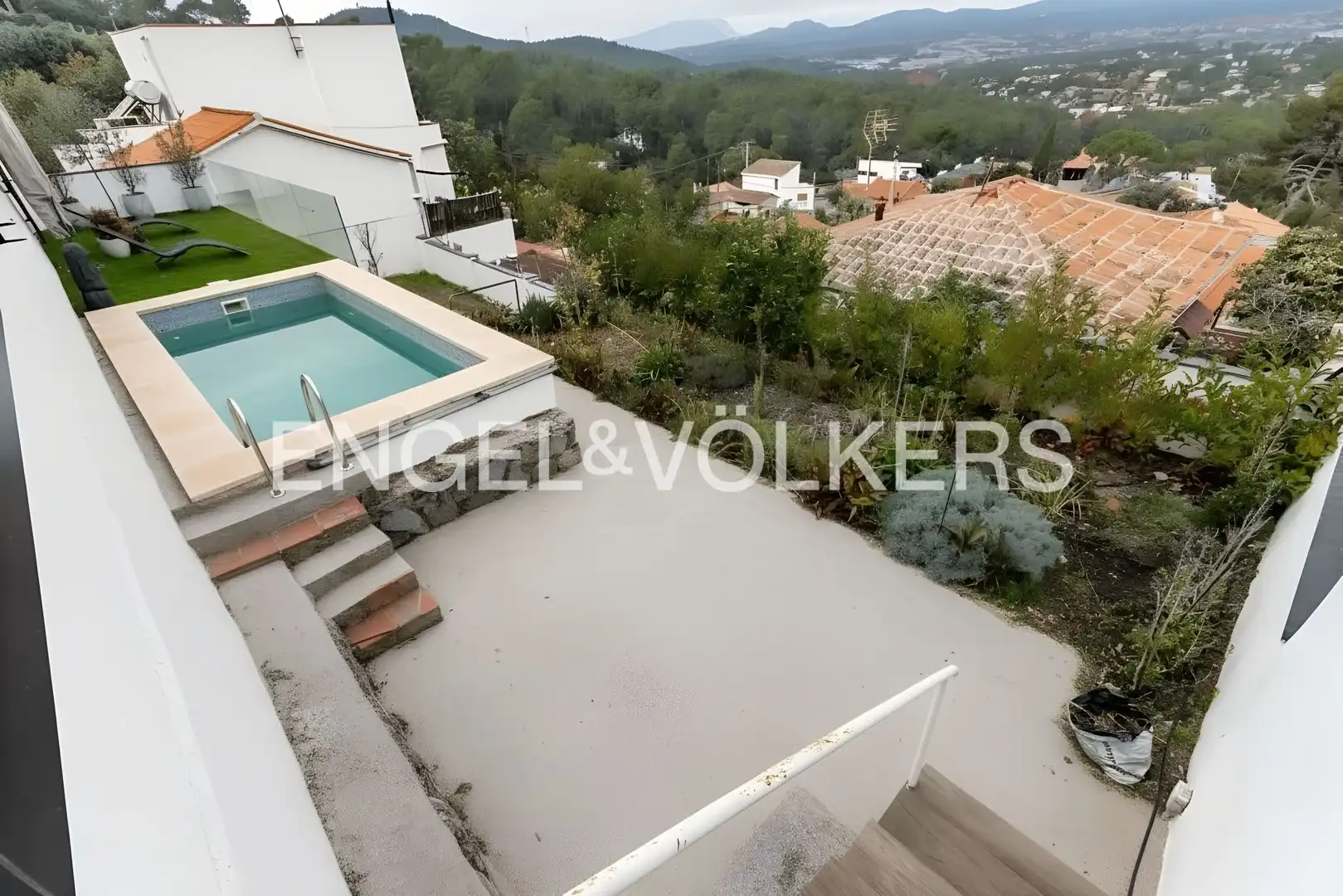 Terrace of Houses for sale in Sant Cugat del Vallès  with Air Conditioner, Heating and Private garden