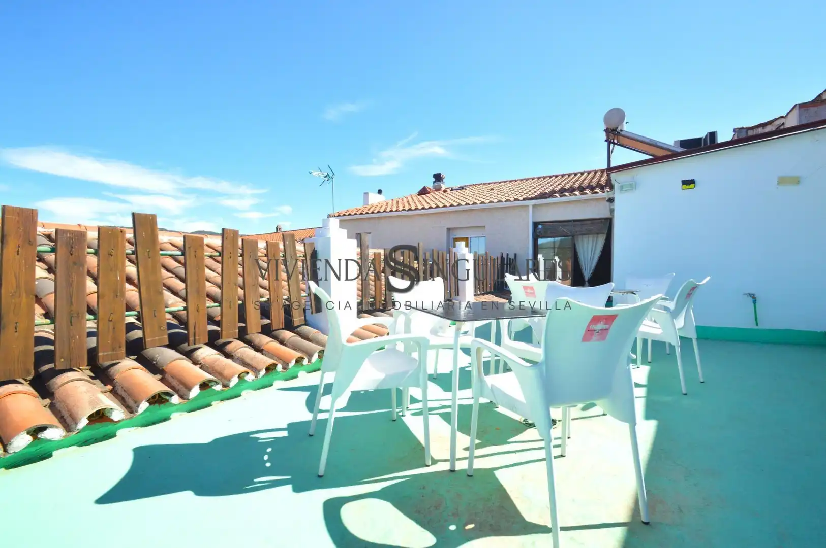 Terrace of Houses for sale in Arroyomolinos de León  with Air Conditioner, Terrace and Furnished